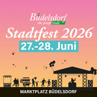 B&uuml;delsdorfer Stadtfest 2026 