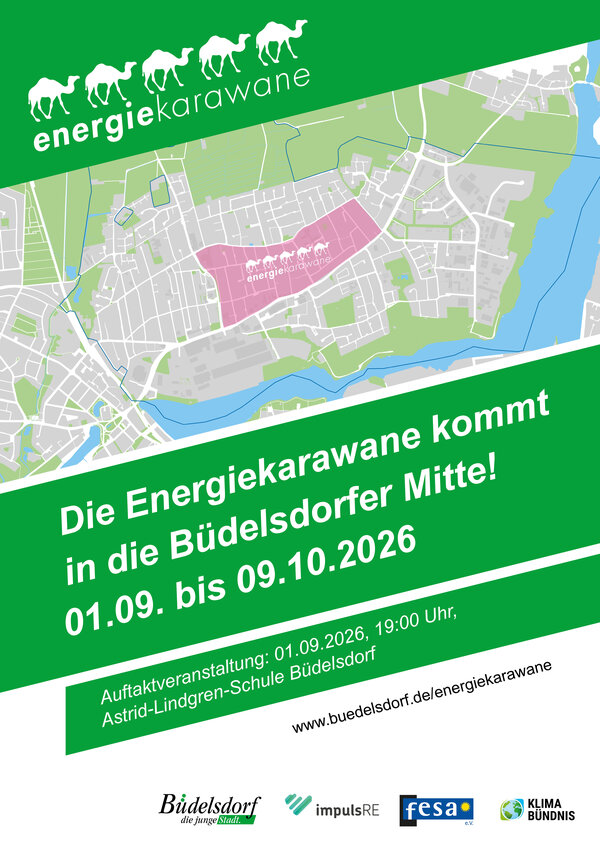 Plakat Energiekarawane Mitte